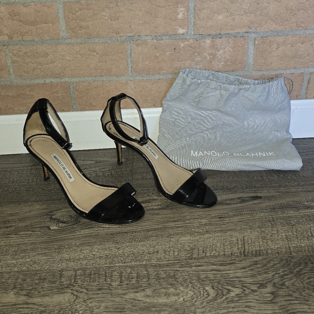 Manolo Blahnik Black Heels